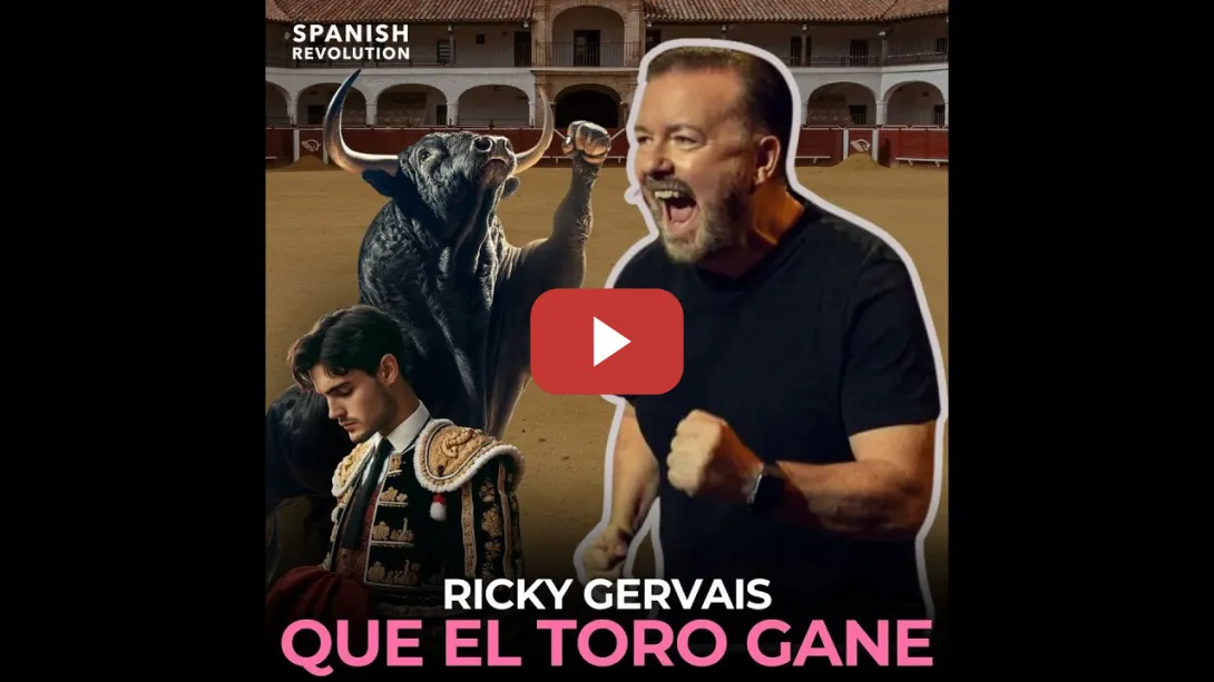 Embedded thumbnail for Ricky Gervais: que el toro gane