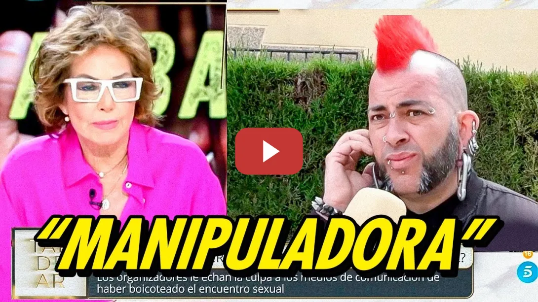 Embedded thumbnail for INVITADO CONFRONTA A ANA ROSA QUINTANA: &quot;ERES UNA MANIPULADORA&quot;