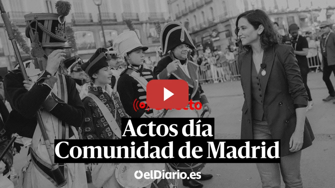 Embedded thumbnail for 🔴 DIRECTO | AYUSO asiste a los actos por el Día de la COMUNIDAD DE MADRID