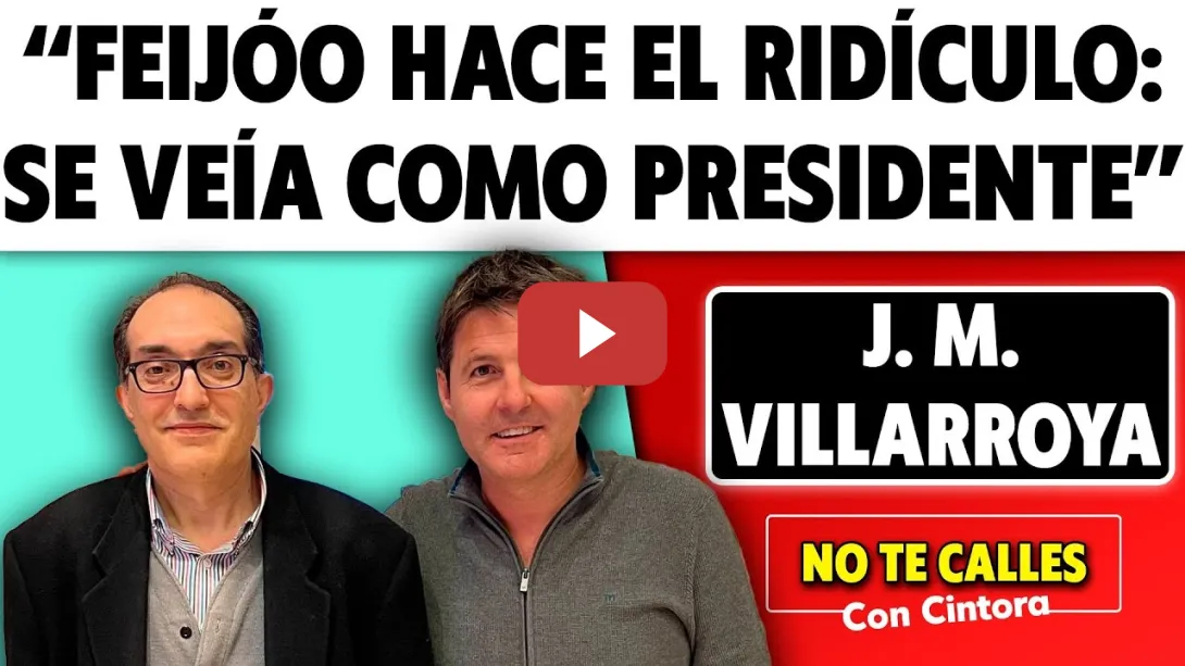 Embedded thumbnail for De Pegasus a Sánchez “el más listo”, Feijóo “no se entera” y Yolanda Díaz “acabada”. Villarroya