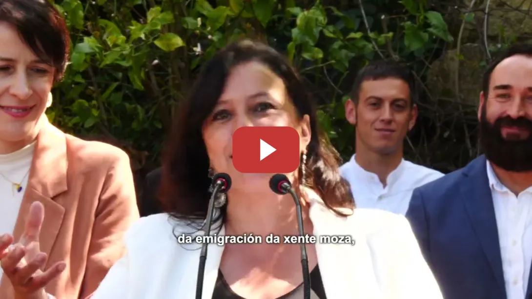 Embedded thumbnail for Ana Pontón: «o escano do BNG é a única garantía que ten Galiza para ter 𝘃𝗼𝘇 𝗽𝗿𝗼𝗽𝗶𝗮 na Eurocámara»