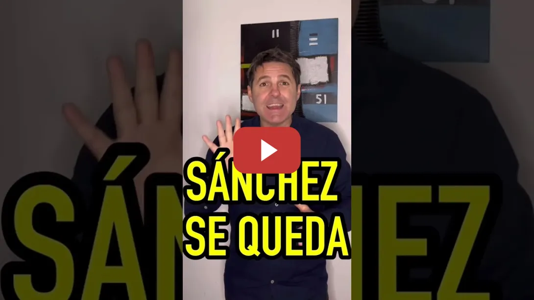 Embedded thumbnail for Pedro Sánchez anuncia que continúa como presidente del Gobierno