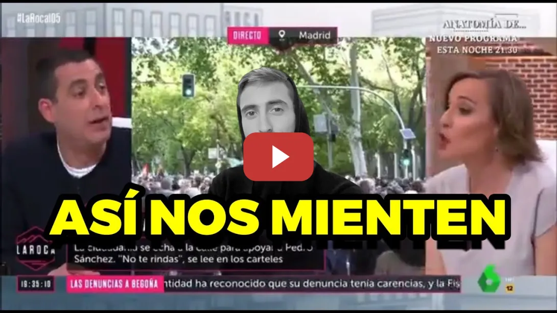 Embedded thumbnail for El “periodista” Antonio Naranjo mintiendo sobre Begoña Gómez: &quot;LA HAN IMPUTADO POR CORRUPCIÓN&quot;