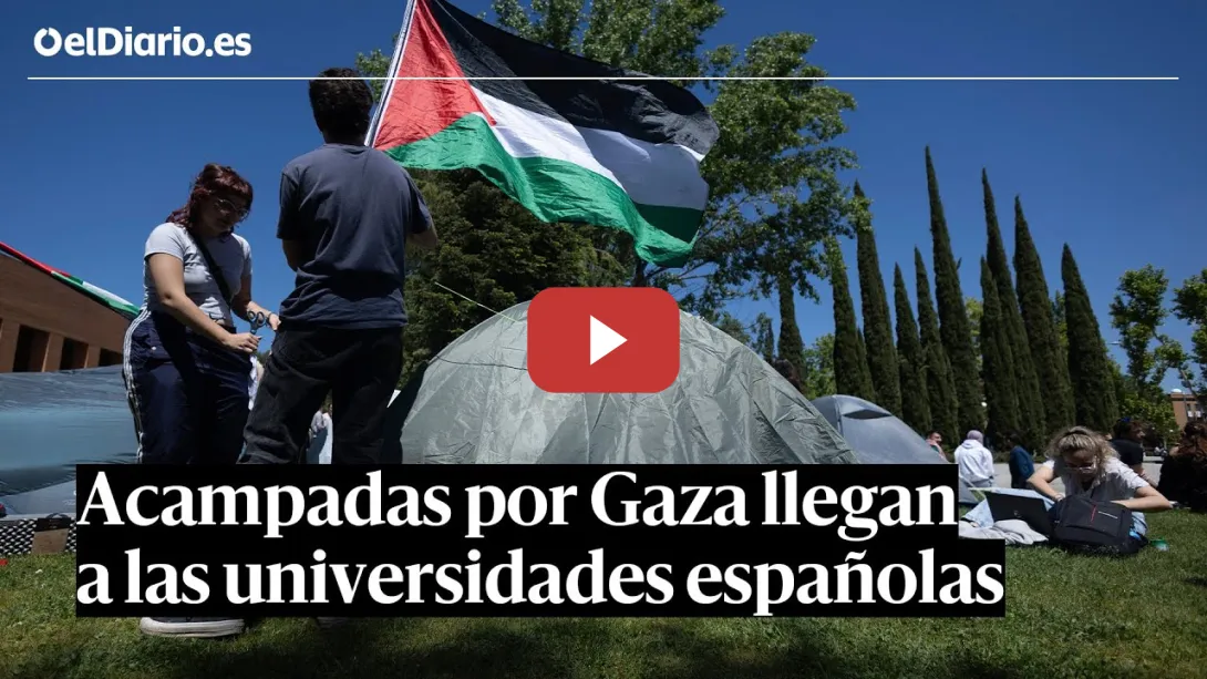 Embedded thumbnail for ACAMPADAS por GAZA: Universidades españolas DESPIERTAN a las movilizaciones por PALESTINA