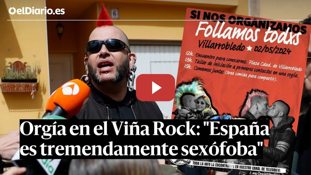 Embedded thumbnail for Responden a la POLÉMICA por una ORGÍA en el VIÑA ROCK: &quot;España es TREMENDAMENTE SEXÓFOBA&quot;
