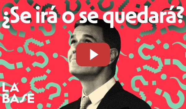 Embedded thumbnail for La Base 4x128 | Pedro Sánchez se plantea dejar el Gobierno por el Lawfare contra su familia