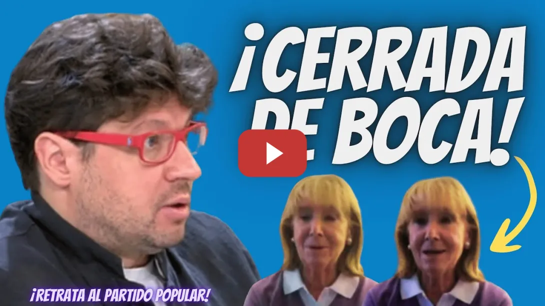 Embedded thumbnail for ¡ZASCA a Esperanza Aguirre! - Fernando Berlín le RECUERDA las PALABRAS de Feijóo