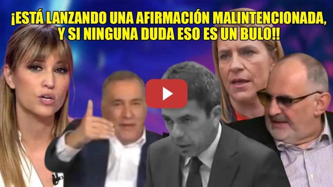 Embedded thumbnail for 👏Sandra Sabatés INFLA a T0RTAS a Mazón x SUS BULOS y se UNEN Losada,Xabier Fortes,Alegría  y Baldoví