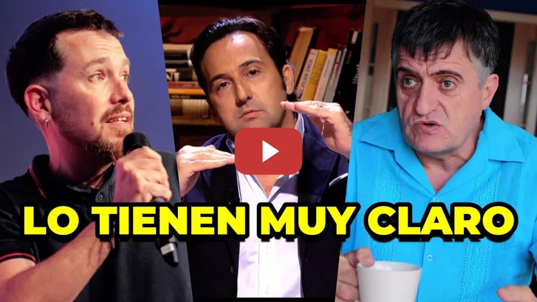 Embedded thumbnail for ¿Qué piensan Pablo Iglesias y &quot;El Gran Wyoming&quot; de Iker Jiménez?