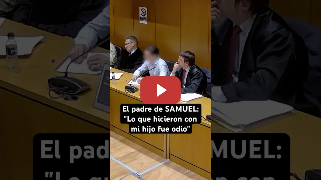 Embedded thumbnail for 👉El padre de SAMUEL: &quot;Lo que hicieron con mi hijo fue odio&quot; #noticias #españa #shorts #crimen