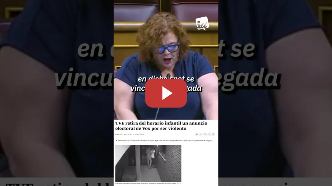 Embedded thumbnail for Engracia Rivera: «Ayer mismo escuchamos en esta tribuna discursos de odio contra los migrantes»