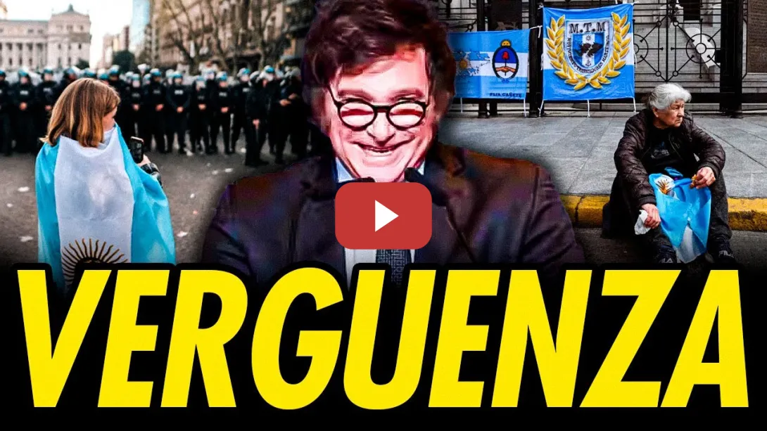 Embedded thumbnail for CRISIS ECONÓMICA EN ARGENTINA: MILEI NO TIENE PLATA PARA LOS JUBILADOS