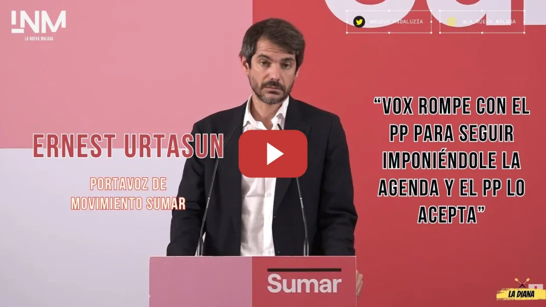 Embedded thumbnail for Urtasun: &quot;El PP tenía que elegir entre España y el racismo de Vox y una vez más ha elegido a Vox&quot;