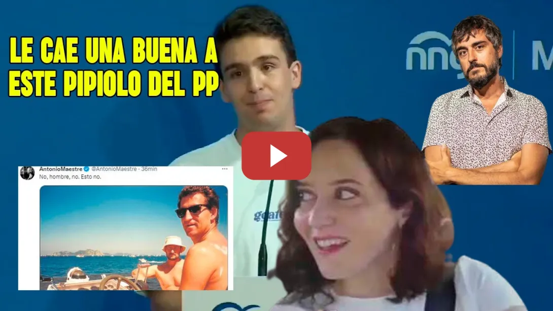 Embedded thumbnail for ¡IGNORANTE! 🤦‍♂️🤦‍♀️ Se lleva una buena el líder de NNGG PP,  I.Dancausa,  x METER la PATA de nuevo