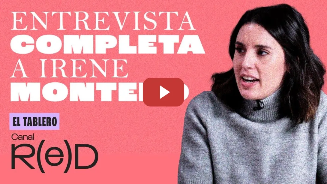 Embedded thumbnail for Entrevista completa a Irene Montero en El Tablero