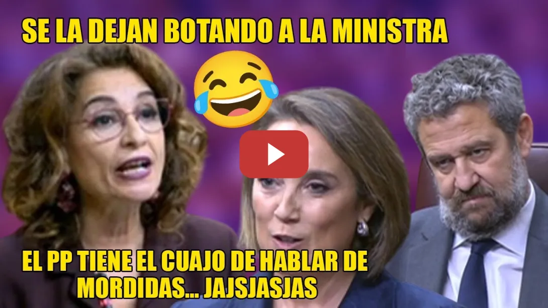 Embedded thumbnail for ¡LAS CARAS JUAN!🤣Montero HUMILLA al PP, q habla de MÓRDIDAS mientas MAZÓN reparte a DEDO a AMIGOTES