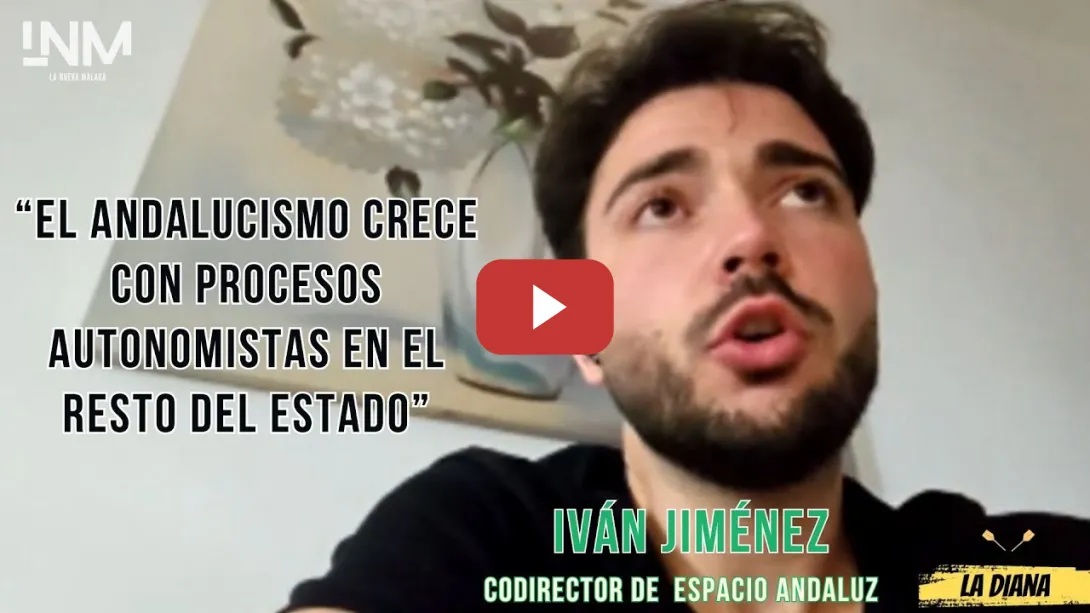 Embedded thumbnail for Iván Jiménez en La Diana: &quot;El andalucismo crece con procesos autonomistas en el resto del Estado&quot;