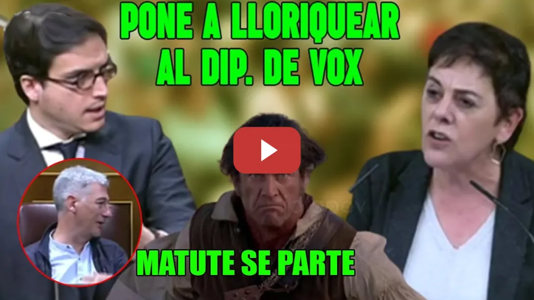 Embedded thumbnail for ¡Mel Gipson!🤣Matute SE DESC0J0NA viendo LLORIQUEAR a Figaredo tras la LECCIÓN de Aizpurua  ¡ODIO!