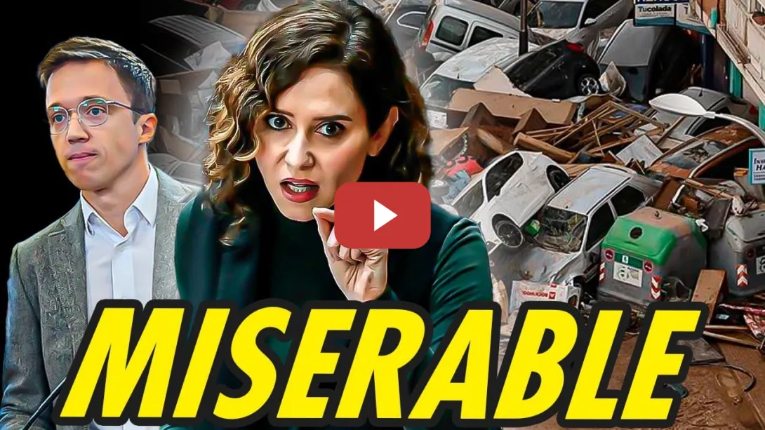 Embedded thumbnail for NO SE PUEDE SER MÁS MISERABLE. AYUSO HACE CHISTES SOBRE ACOSOS