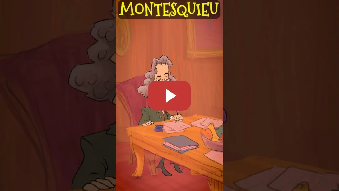 Embedded thumbnail for ¿Quién es MONTESQUIEU?| Dibujos animados educativos | #shorts #shortsvideo #filosofia