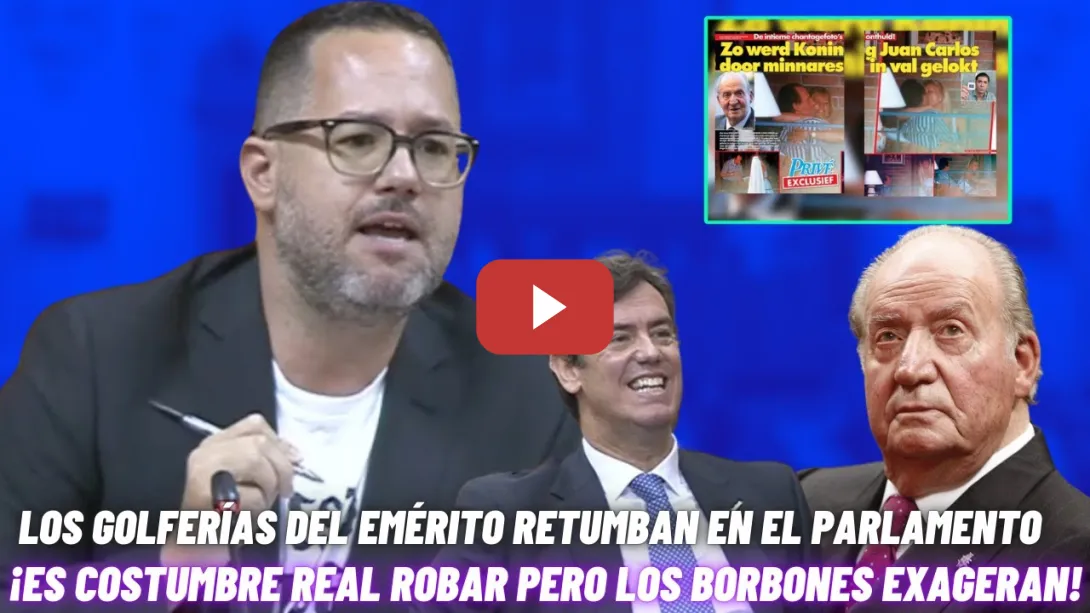 Embedded thumbnail for ¡¡CON un PAR!! 🔥Ignacio García 🔥RETRATA la CORRUPCIÓN de Juan Carlos I y a sus PALMEROS REALES!