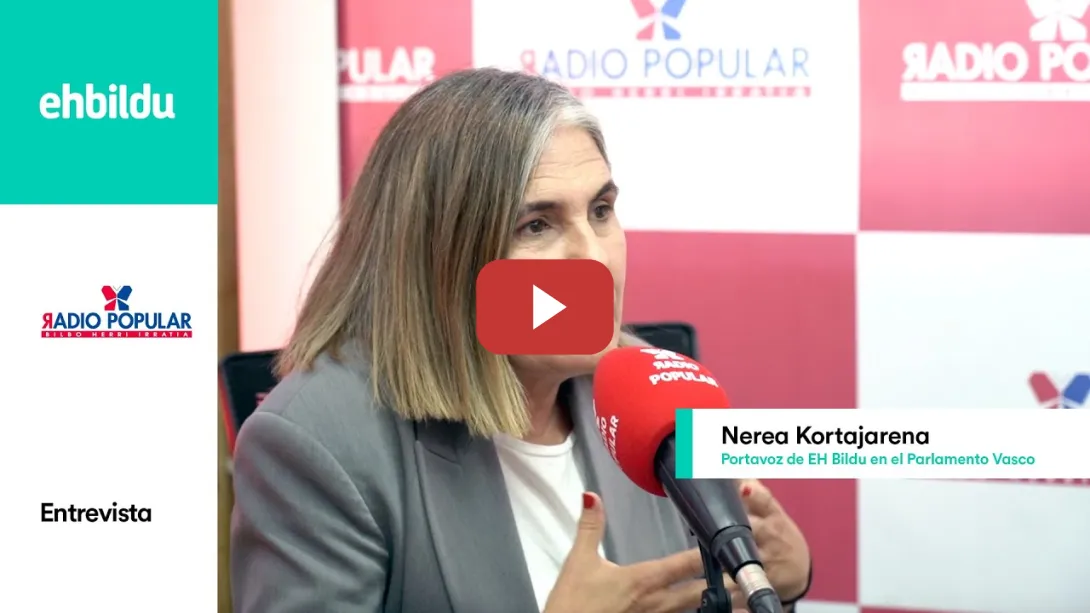 Embedded thumbnail for Entrevista | NEREA KORTAJARENA en Radio Popular - Herri Irratia