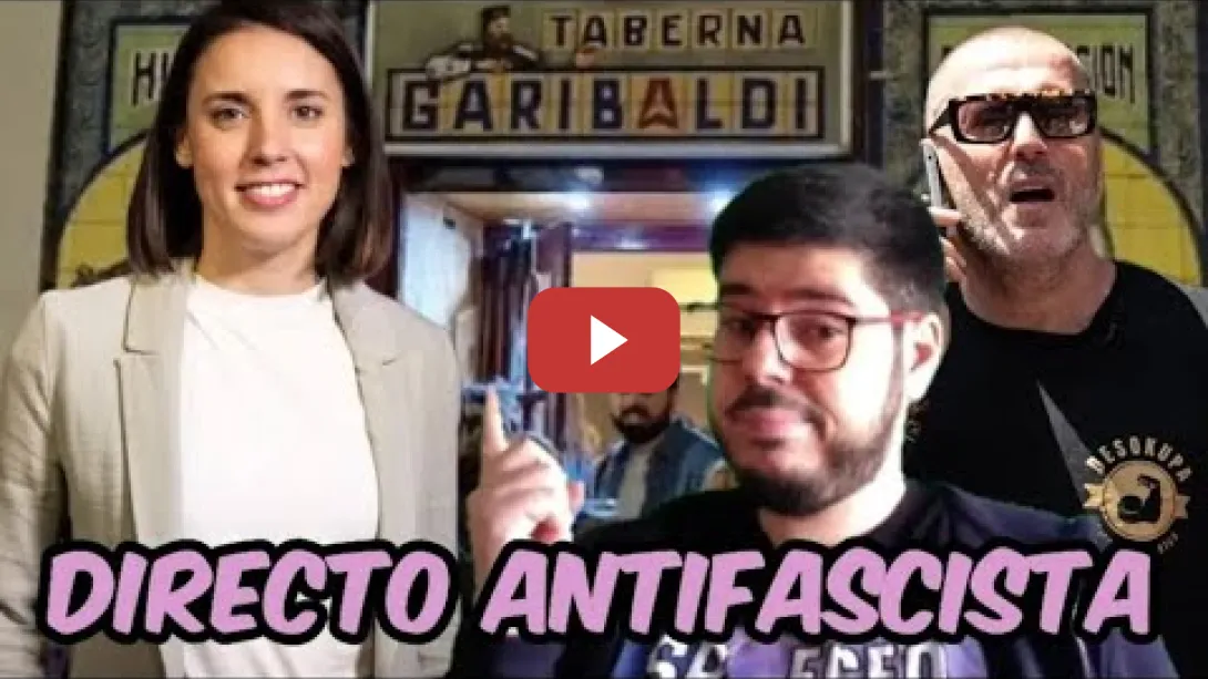 Embedded thumbnail for DIRECTO ANTIFASCISTA DESDE TABERNA GARIBALDI. El Podcast de Loldemos Ep. 79