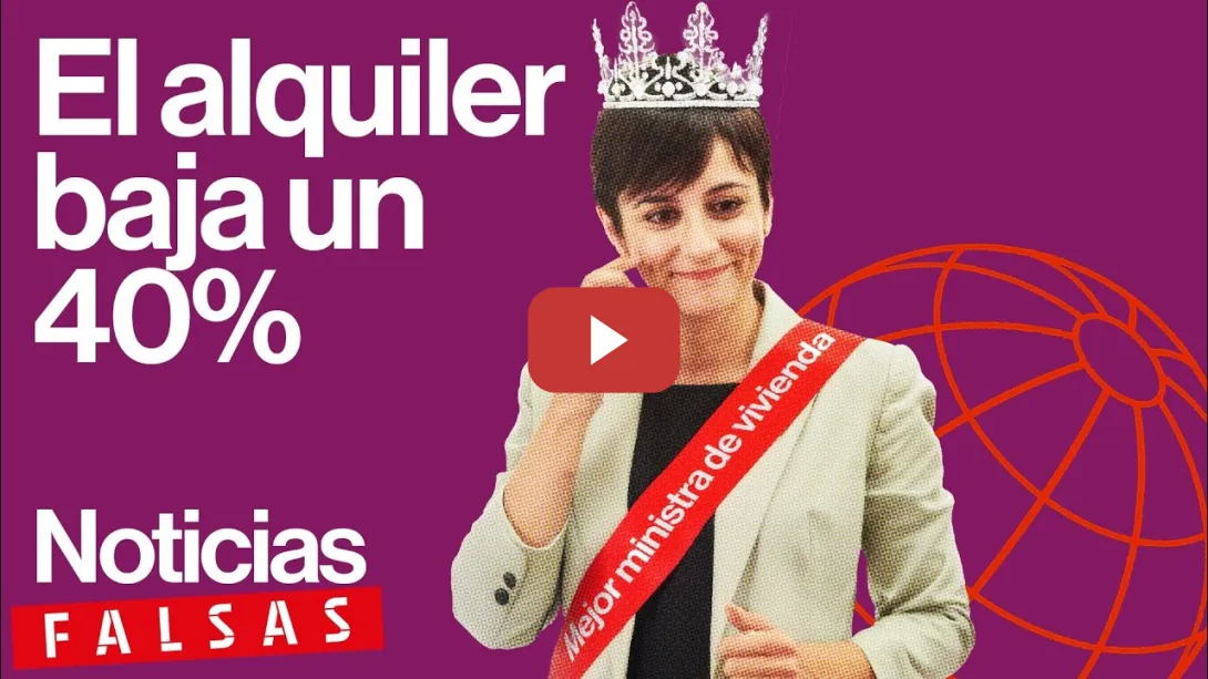 Embedded thumbnail for El PSOE baja el alquiler, ¿Feijóo Feminista?, el Gobierno no envía armas a Israel | NOTICIAS FALSAS