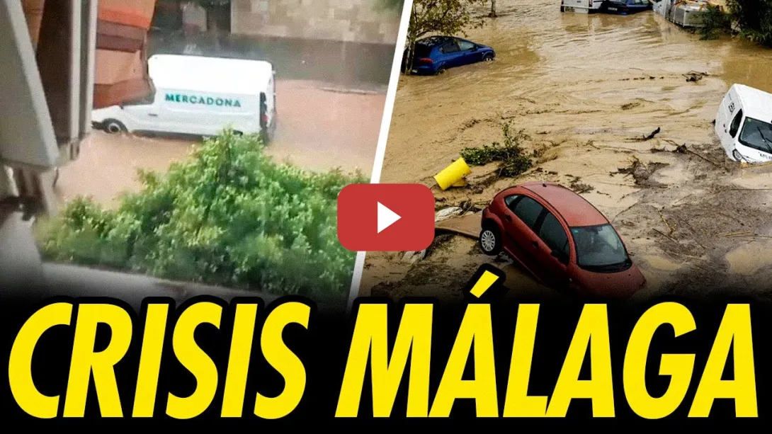 Embedded thumbnail for ¡CAOS EN MÁLAGA! INUNDACIONES Y AUSENCIA DE AYUDA A BOMBEROS