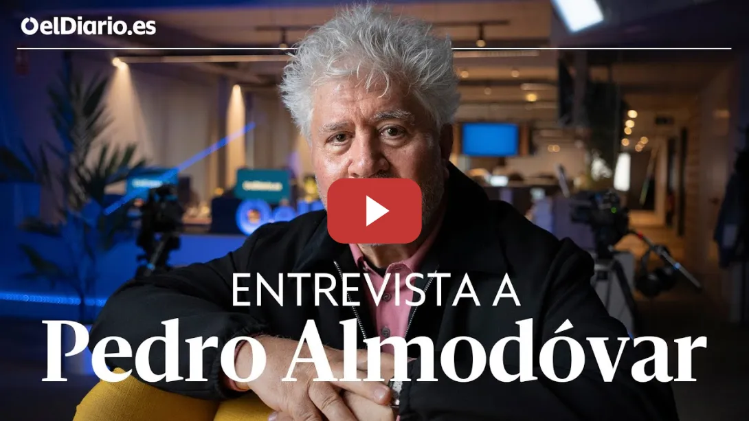 Embedded thumbnail for Entrevista a PEDRO ALMODÓVAR: &quot;Es una barbaridad decir que los artistas no deben posicionarse&quot;