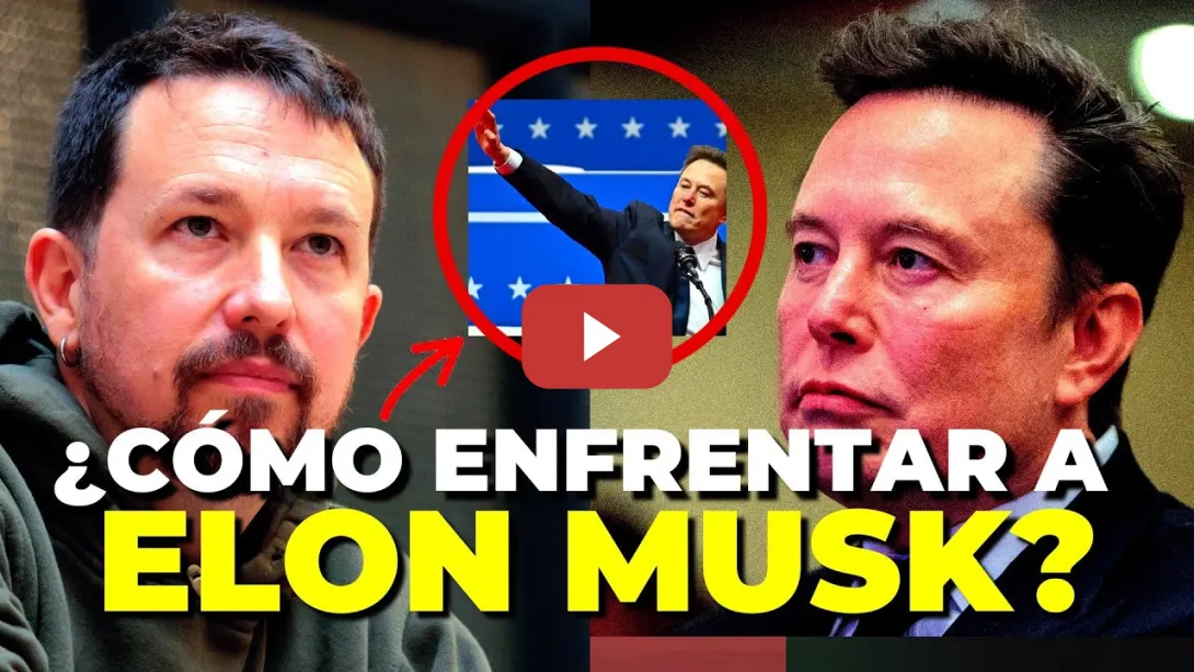 Embedded thumbnail for La respuesta viral de Pablo Iglesias sobre cómo parar a Elon Musk y a la derecha reaccionaria