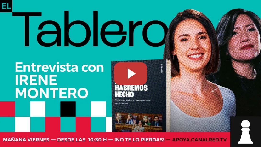 Embedded thumbnail for Entrevista Completa a IRENE MONTERO | EL TABLERO