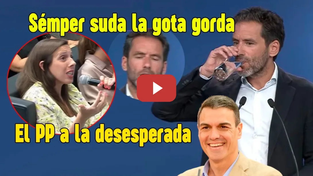 Embedded thumbnail for ¿Gran coalición? 🤔 Sánchez tiene ACORRALADO a Feijóo, el PP está a la DESESPERADA y con RABIETAS