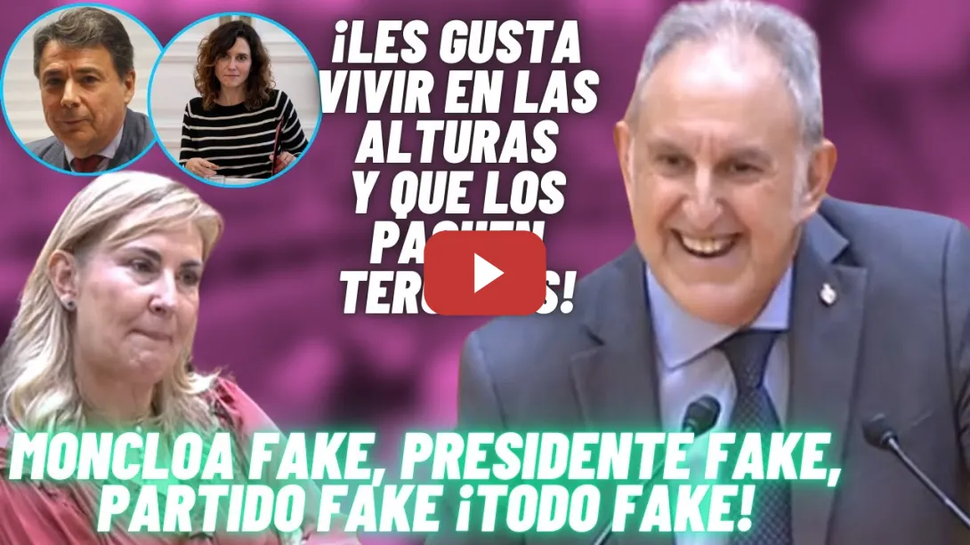 Embedded thumbnail for ¡Vaya PAPELÓN!🔥Senador hace TRIZAS al PP: Les encantan los ÁTICOS! Presidente Feijóo y Moncloa FAKE!