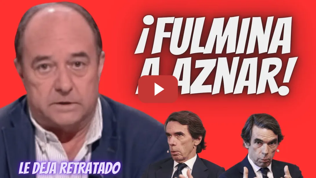 Embedded thumbnail for Jesús Maraña &quot;FULMINA&quot; a AZNAR - ¡ Contigo hubieran fallecidos miles de personas!