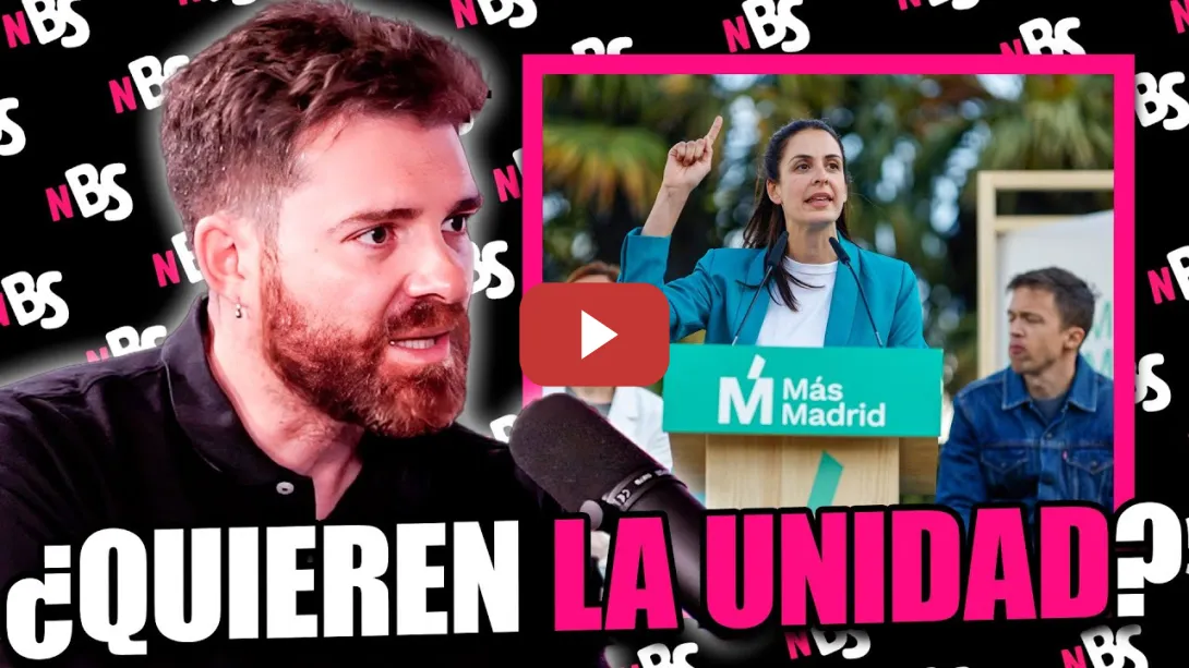 Embedded thumbnail for 🫂 ¿UNIDAD de la IZQUIERDA? LA POSICIÓN de MÁS MADRID ✊🏻