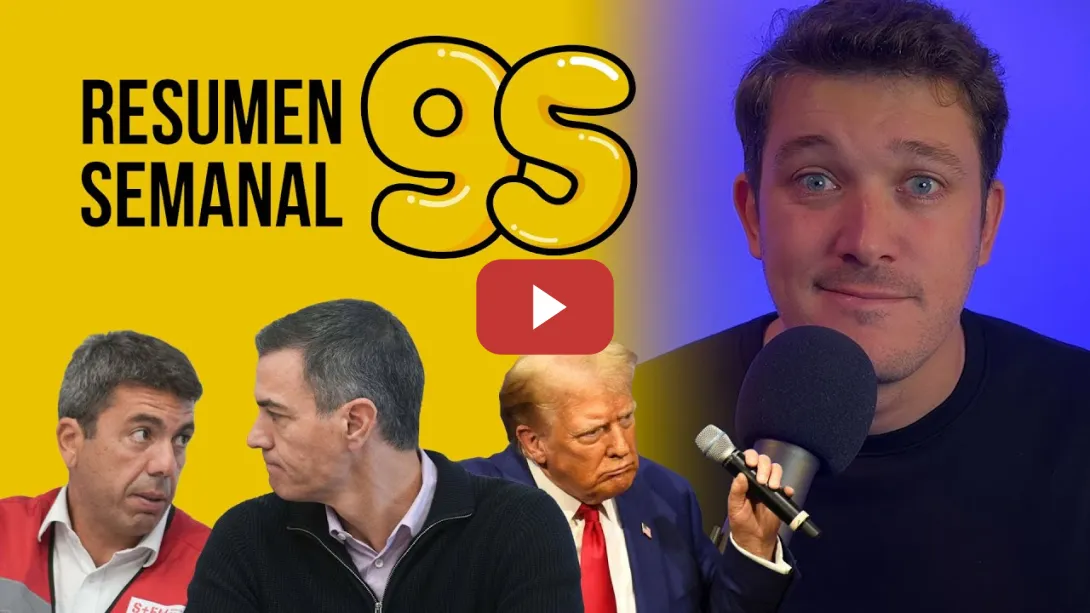 Embedded thumbnail for DANA, bulos, solidaridad y Donald Trump #ResumenSemanal 95