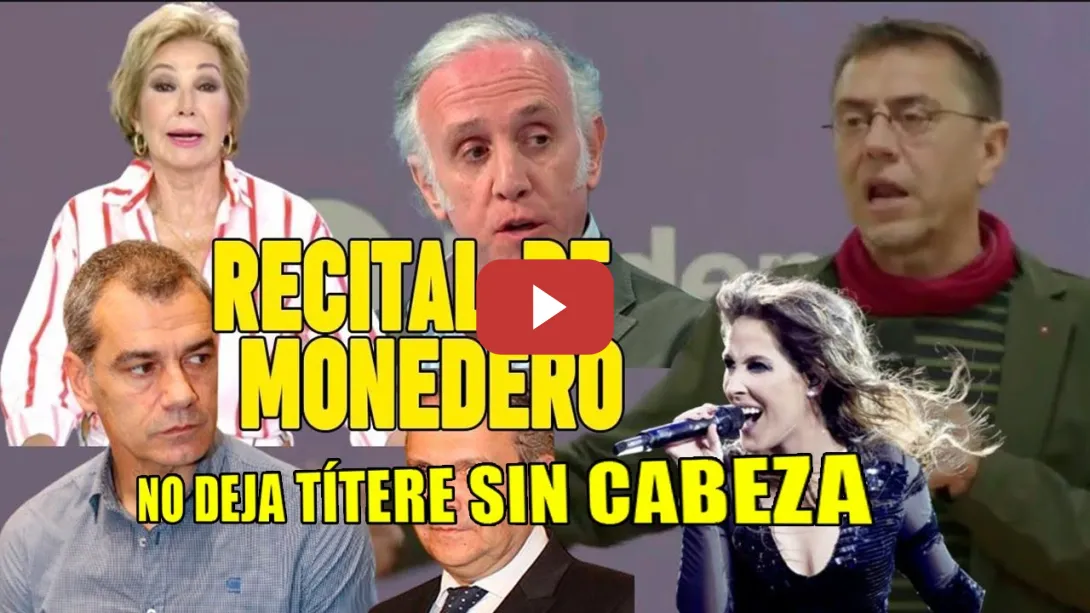 Embedded thumbnail for ¡Nos ME-AN y nos dicen que LLUEVE!💪Monedero DESATADO-Ana Rosa, el AMIGO del NARCO, Inda, Toni Cantó