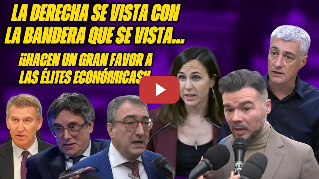 Embedded thumbnail for &#039;PINZA a la DERECHA&#039; PP y JUNTS se ALÍAN con VOX y PNV 😱 Oskar Matute, Belarra y Rufián lo CLAVAN!