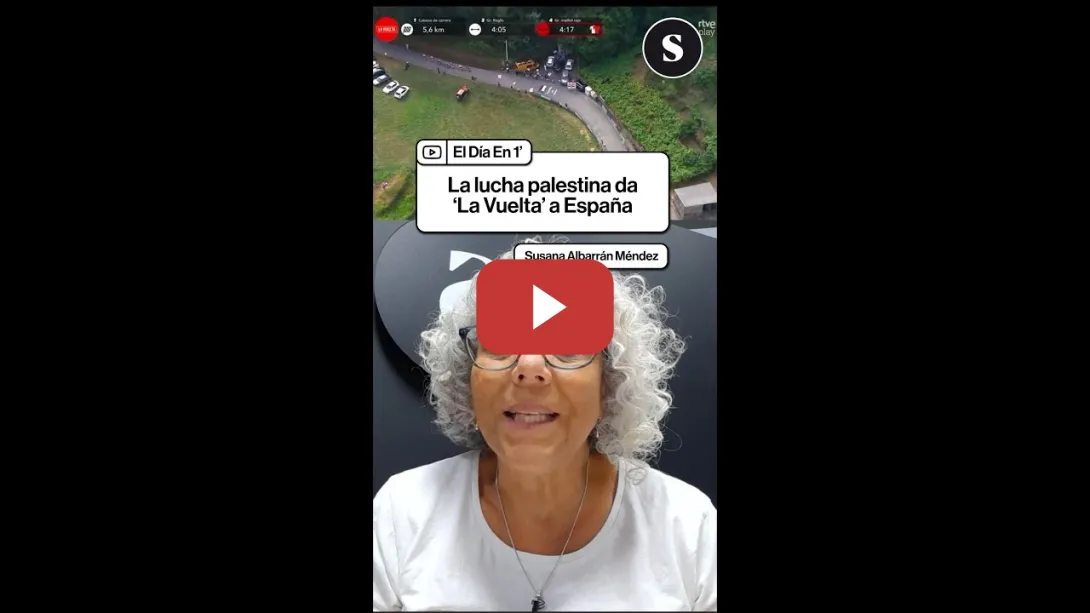 Embedded thumbnail for 🇵🇸La lucha palestina da ‘La Vuelta’ a España🚲