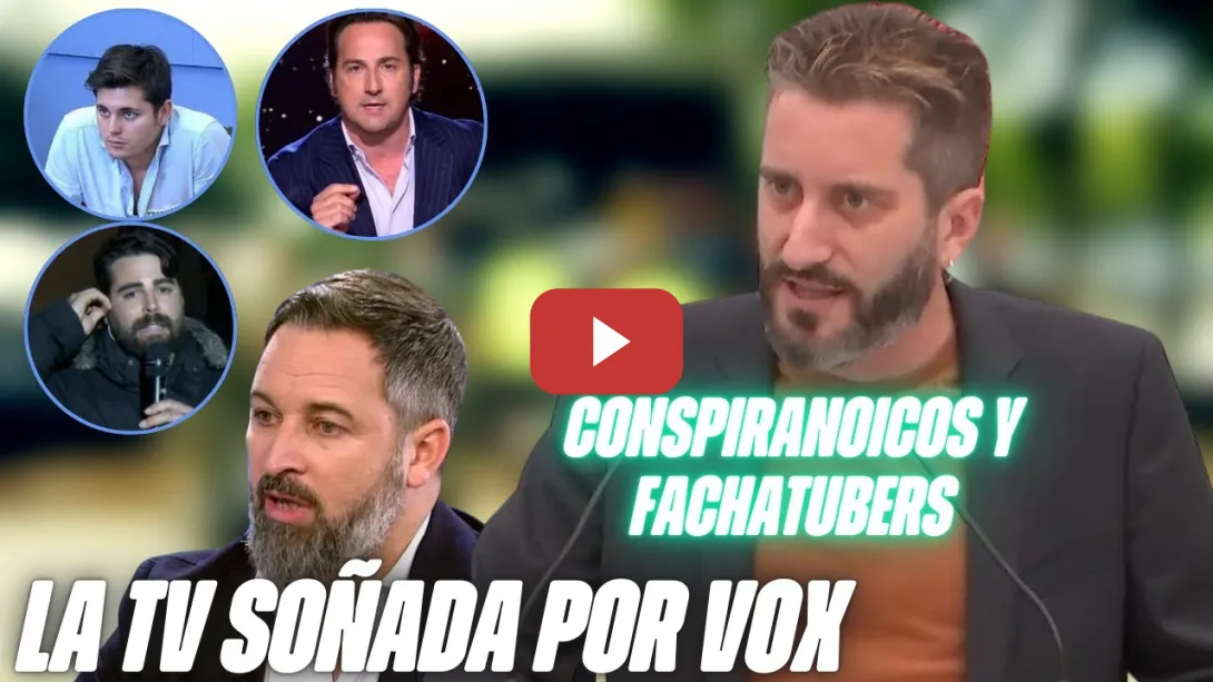 Embedded thumbnail for Víctor Egío se MOFA💥 de la TV de VOX: Iker Jiménez, Gisbert, Toreros, &#039;CONSPIRAN0ICOS y FACHATUBERS&#039;