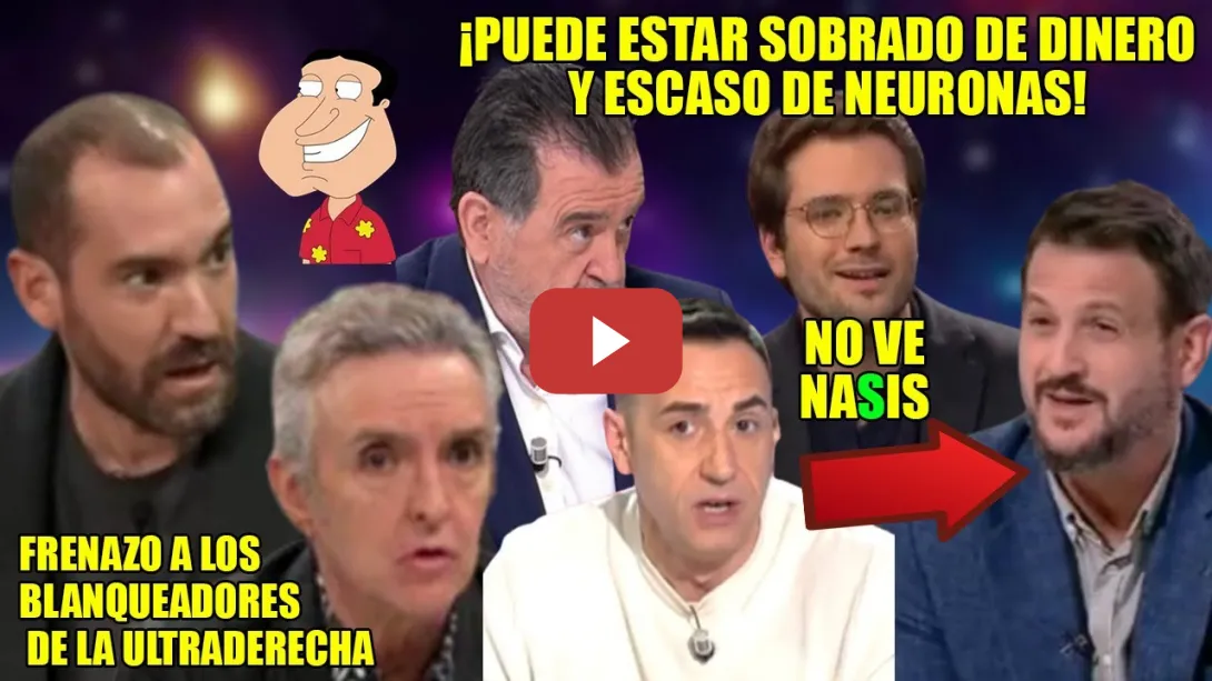 Embedded thumbnail for ESPECTACULAR👏¡OJO a Jorge Ponce, Emilio Delgado y Ramoncín SOBRE los NASIS!👏Q vaya a Alemania Musk