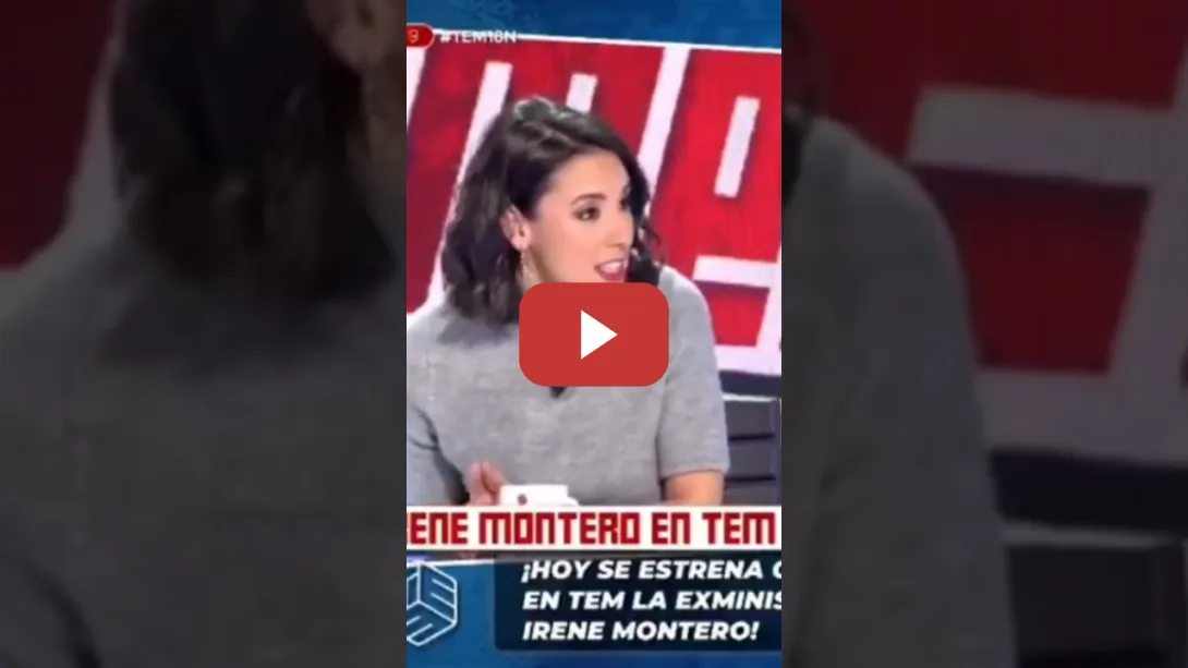 Embedded thumbnail for Irene Montero le pide a Risto no usar el &quot;todes&quot; para ridiculizar a las personas NB