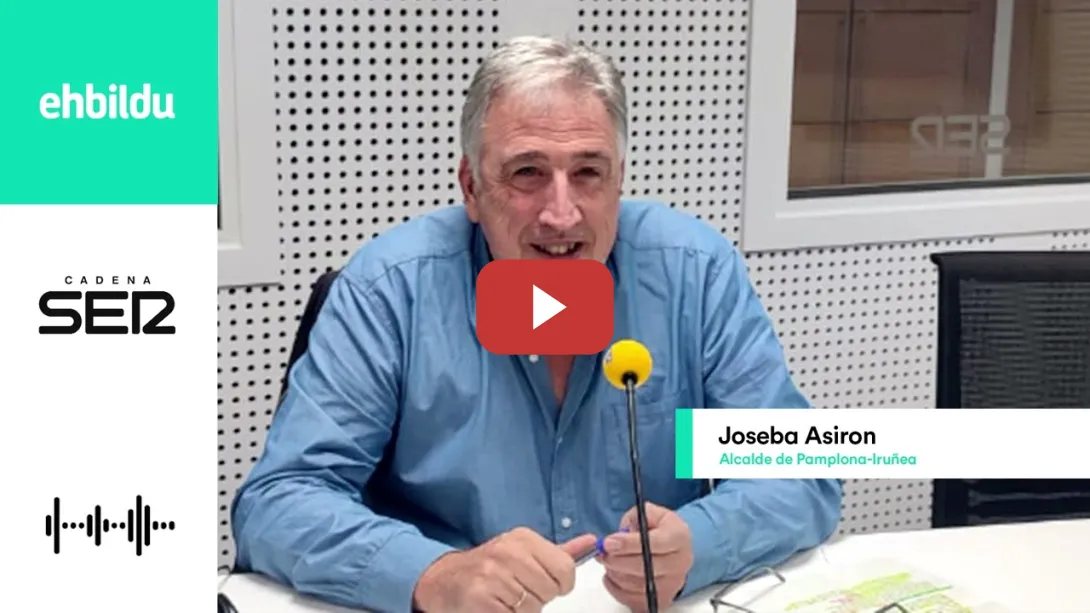 Embedded thumbnail for Entrevista | JOSEBA ASIRON en Cadena SER Navarra