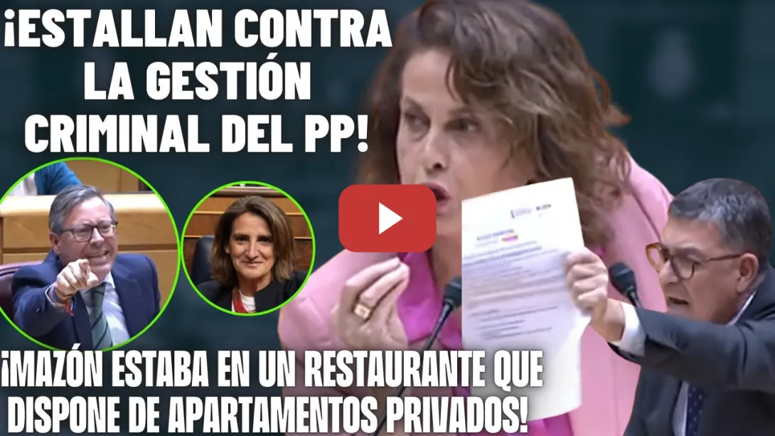 Embedded thumbnail for Enric Morera y Antonelli ESTALLAN contra el PP🔥 ¡RIDÍCULO de FEIJÓO ante RIBERA! AYUSO y las 7.291🔥