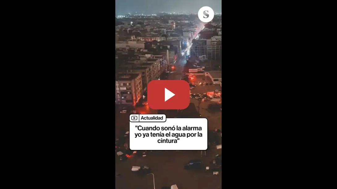 Embedded thumbnail for 🚧Los testimonios en la zona 0 de la dana: &quot;Cuando sonó la alarma yo ya tenía el agua por la cintura&quot;