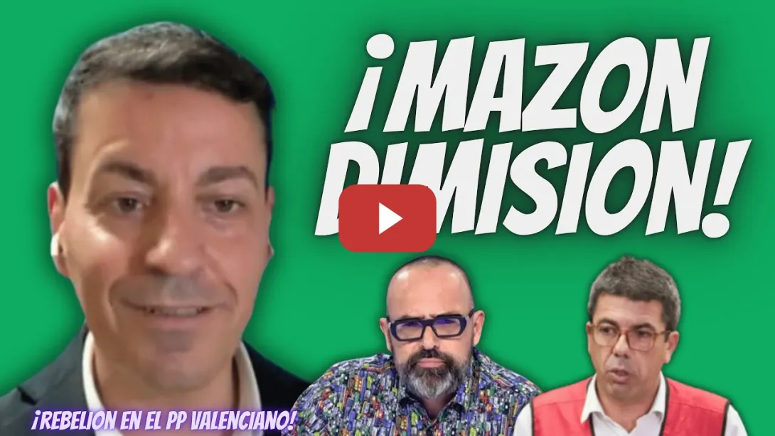 Embedded thumbnail for Dirigente del PP en Valencia “EXIGE la DIMISIÓN” de Mazón y RETRATA a Feijóo​ por PROTEGERLE