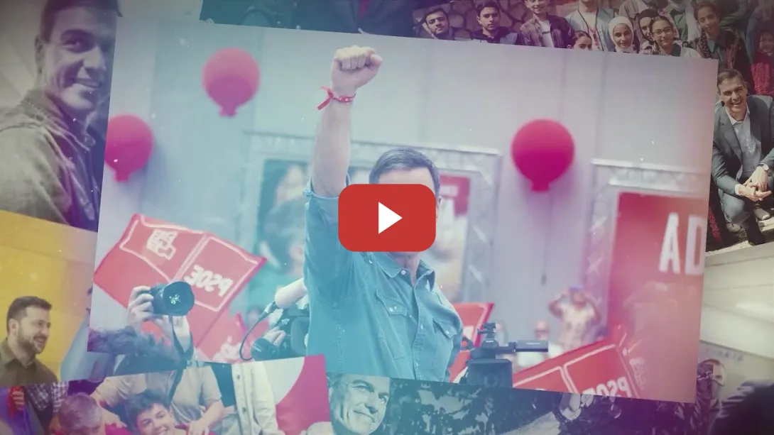 Embedded thumbnail for PSOE / 10 Años con Pedro Sánchez al frente del partido.  #10añosAvanzando 🌹