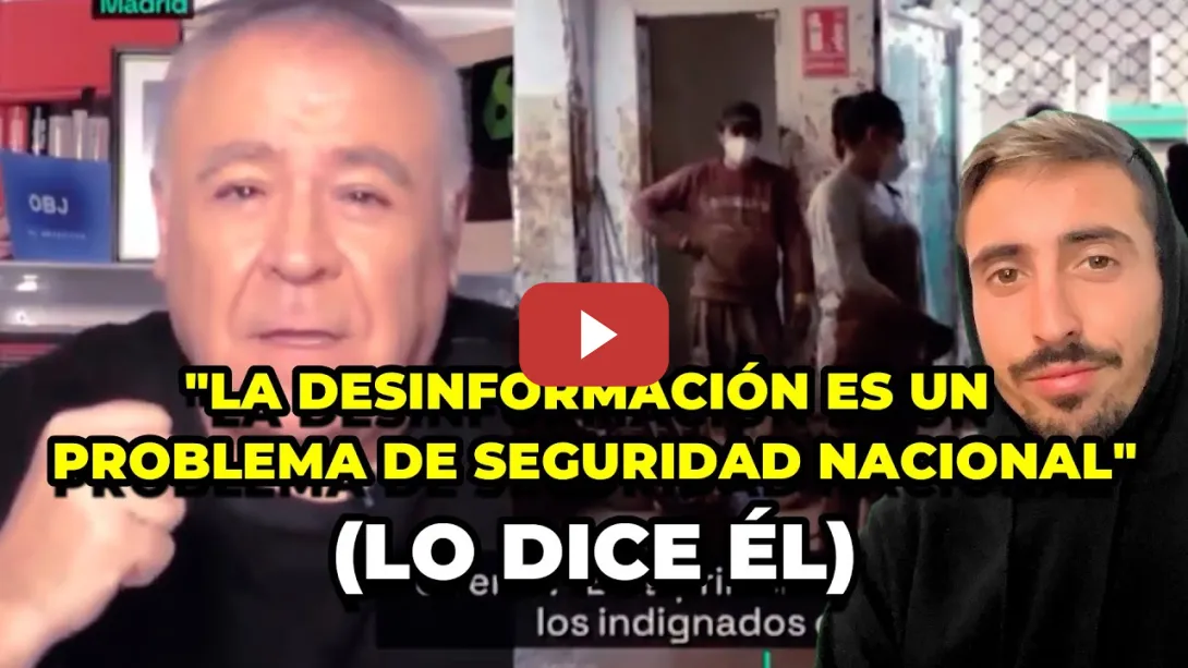 Embedded thumbnail for La hipocresía de Ferreras ante la DANA: &quot;la desinformación es un problema de seguridad nacional&quot;