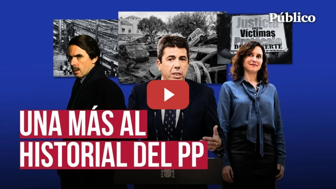 Embedded thumbnail for Prestige, Yak-42, 11M o DANA de València: el PP repite su fórmula de mentiras y evasión una vez más